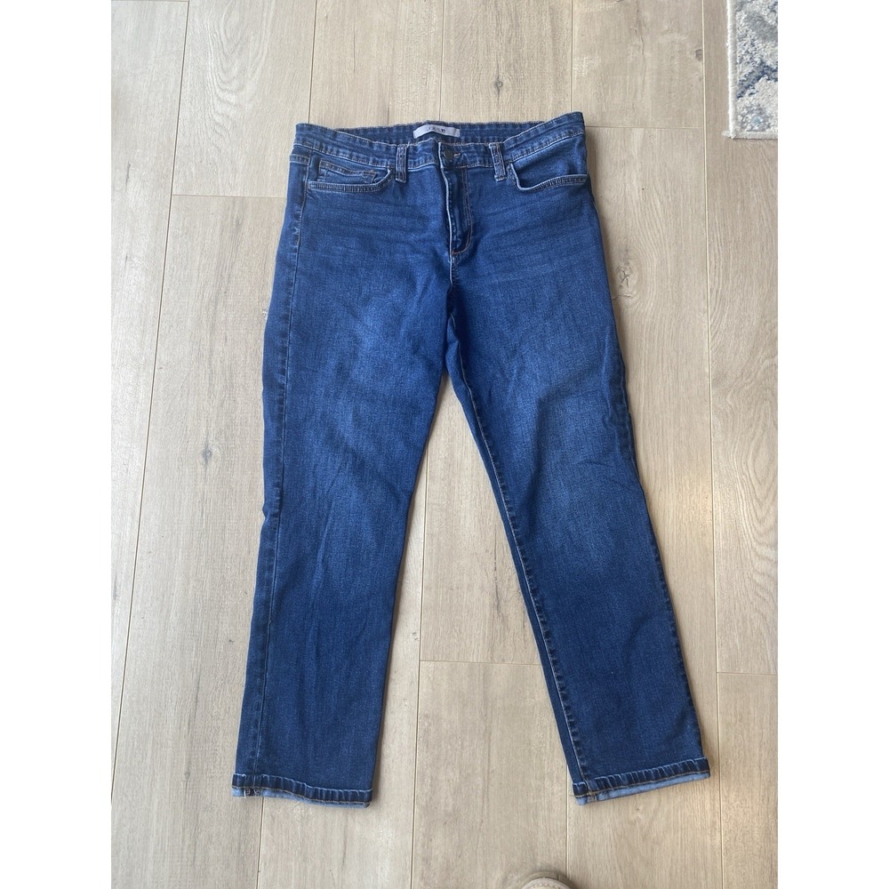 Joe's Jeans Women's Ankle Mid Rise‎ Denim Dark Blue Size 32